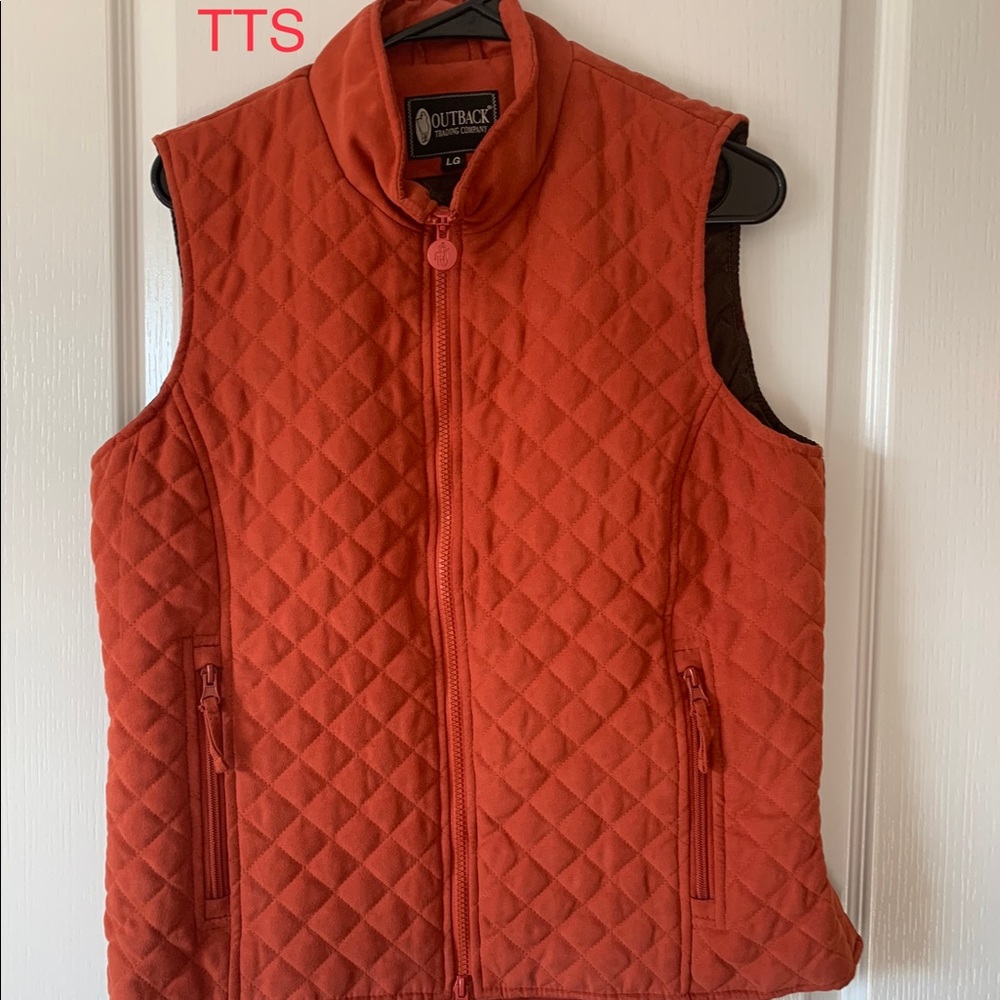 Outback quilted vest
